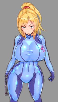 grimphantom2: ninsegado91:   lewdanimenonsense:  Some varied states of Samus &lt;3 Source  Hot   The first and last one are the best 