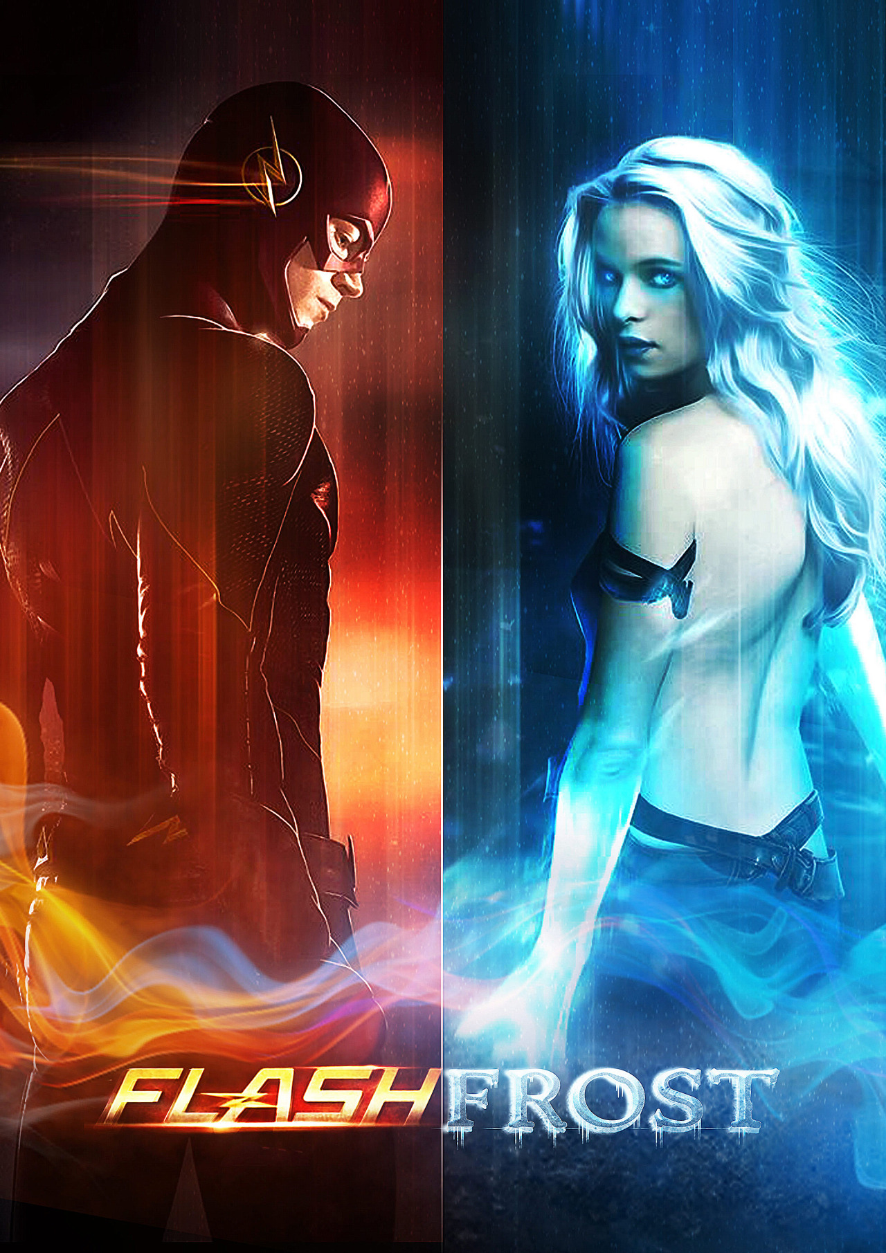 || The Flash x Killer Frost
*Photo Credits: To CW for this epic photo of The Flash. And to the one who did this amazing photo manip of Danielle that was perfectly transformed into Killer Frost, you’re awesome.*