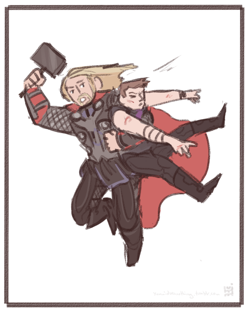 Everyone: Omg Clint, Stop Falling Off Things
