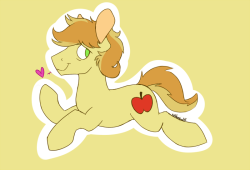 cottonsulk:  A sleepy Braeburn for Nannurs~