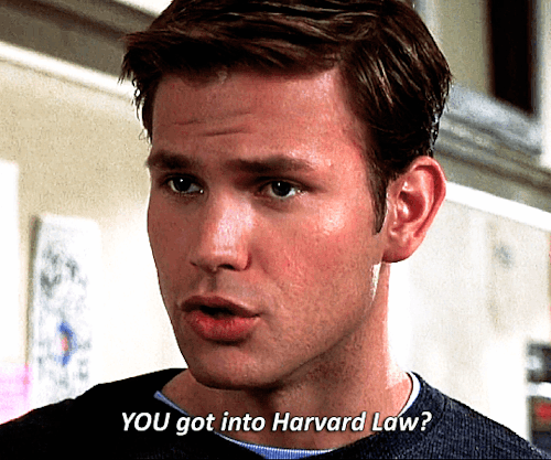 usersuccubus: LEGALLY BLONDE (2001) If you’re going to let one stupid prick ruin your life, you’re n