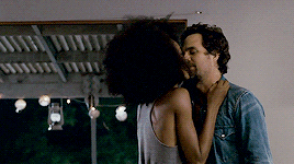 spaceagepimp5293:  tearthatcherryout:Mark Ruffalo &amp; Yaya DaCosta in “The