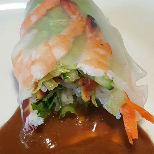 From Gastroposter Faye Gong, via Instagram: Vietnamese style spring rolls are easy to make except th
