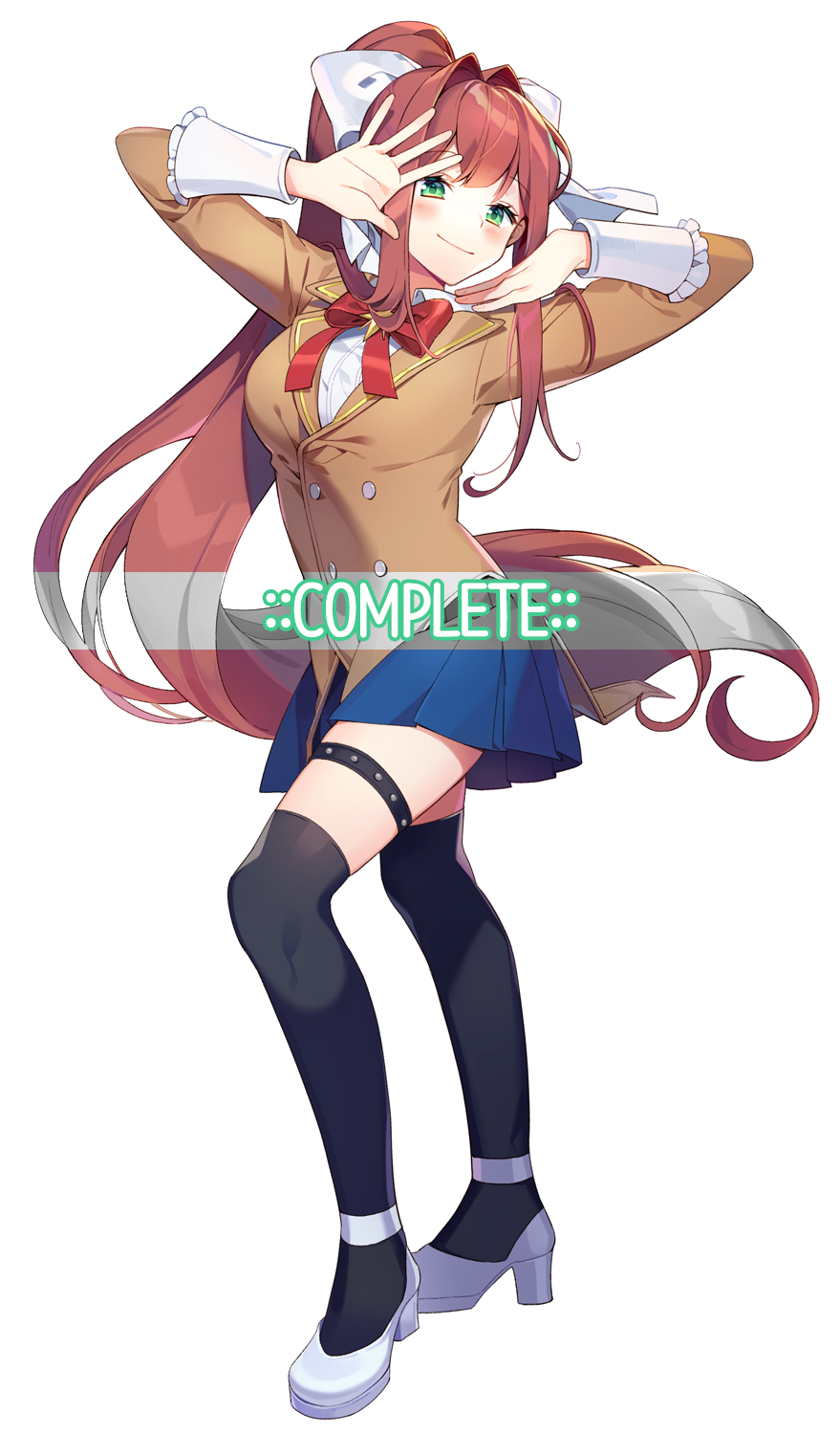 aku-no-homu: 그리는동안 머릿속에 울리던 오직 모니카만… 커마가