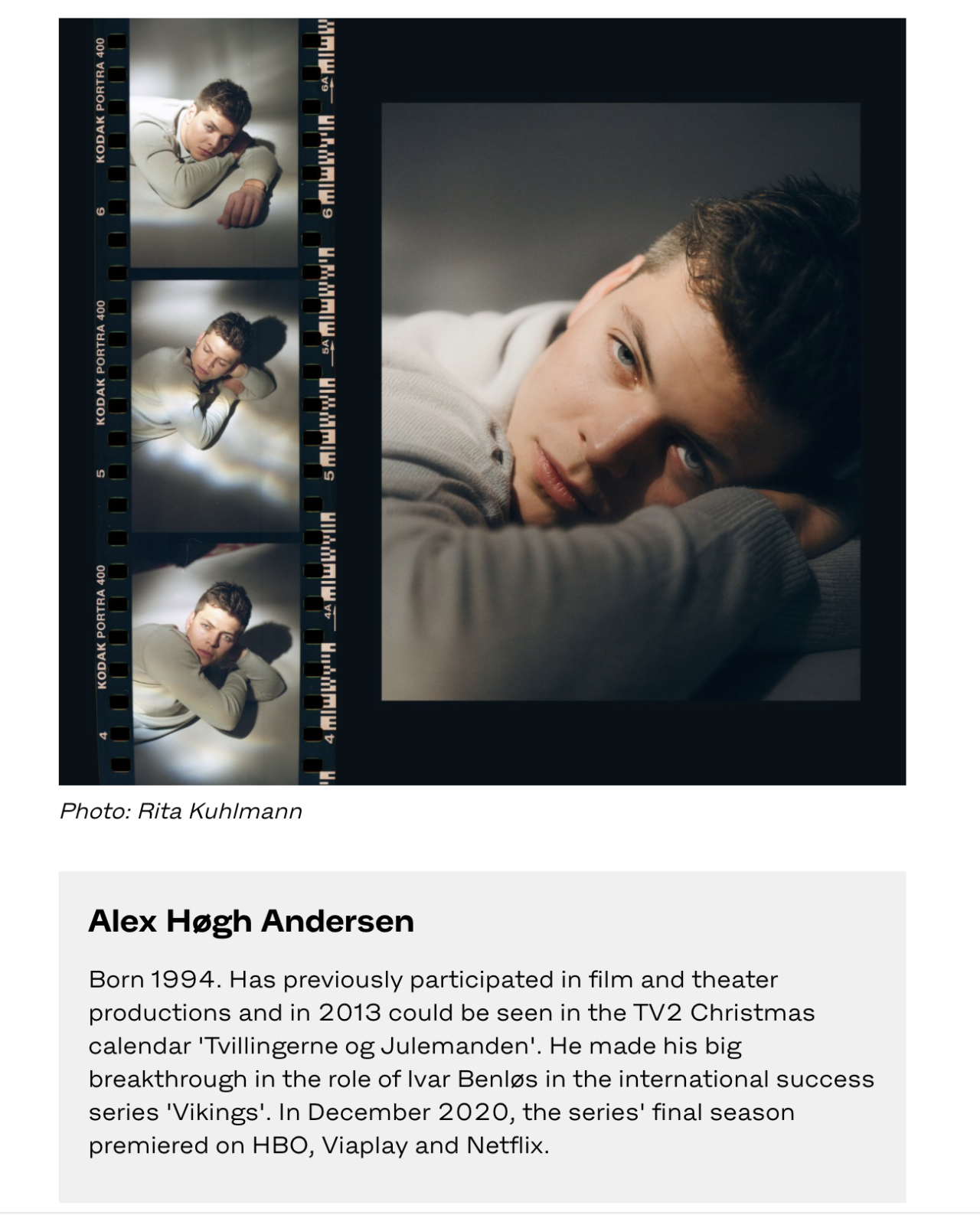 Alex Hogh Andersen Interview: Vikings Season 5 and Ivar the Boneless