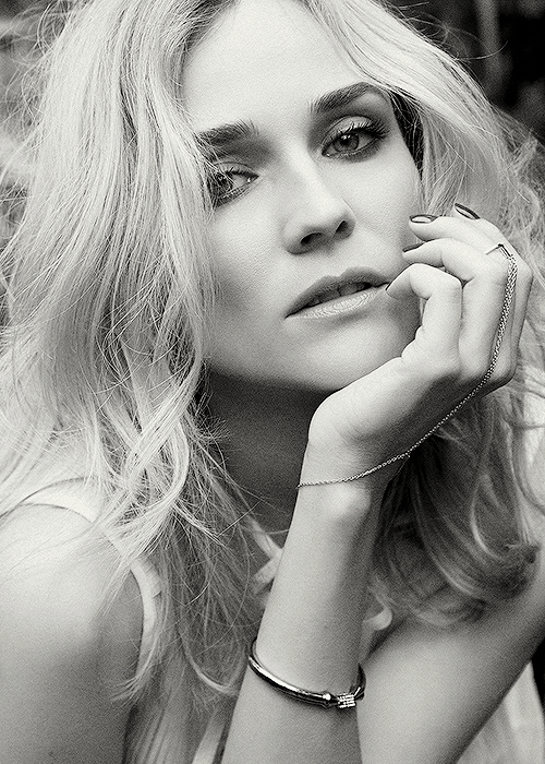 the rose's rarest essence lives in the thorns : Diane Kruger for Elle ...