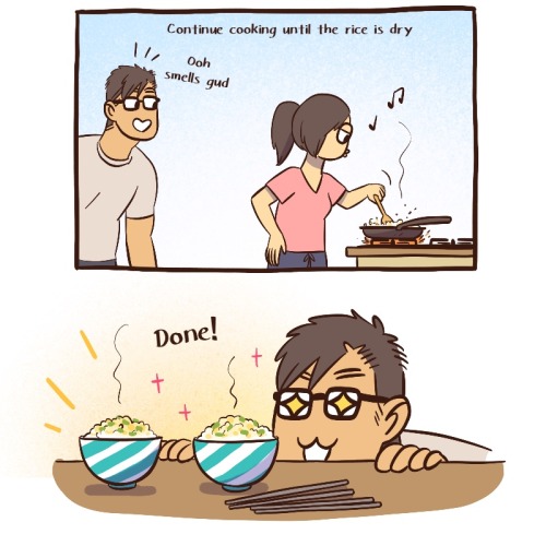 Suddenly everyone is talking about egg fried rice on the internet…Here’s my way of making it.