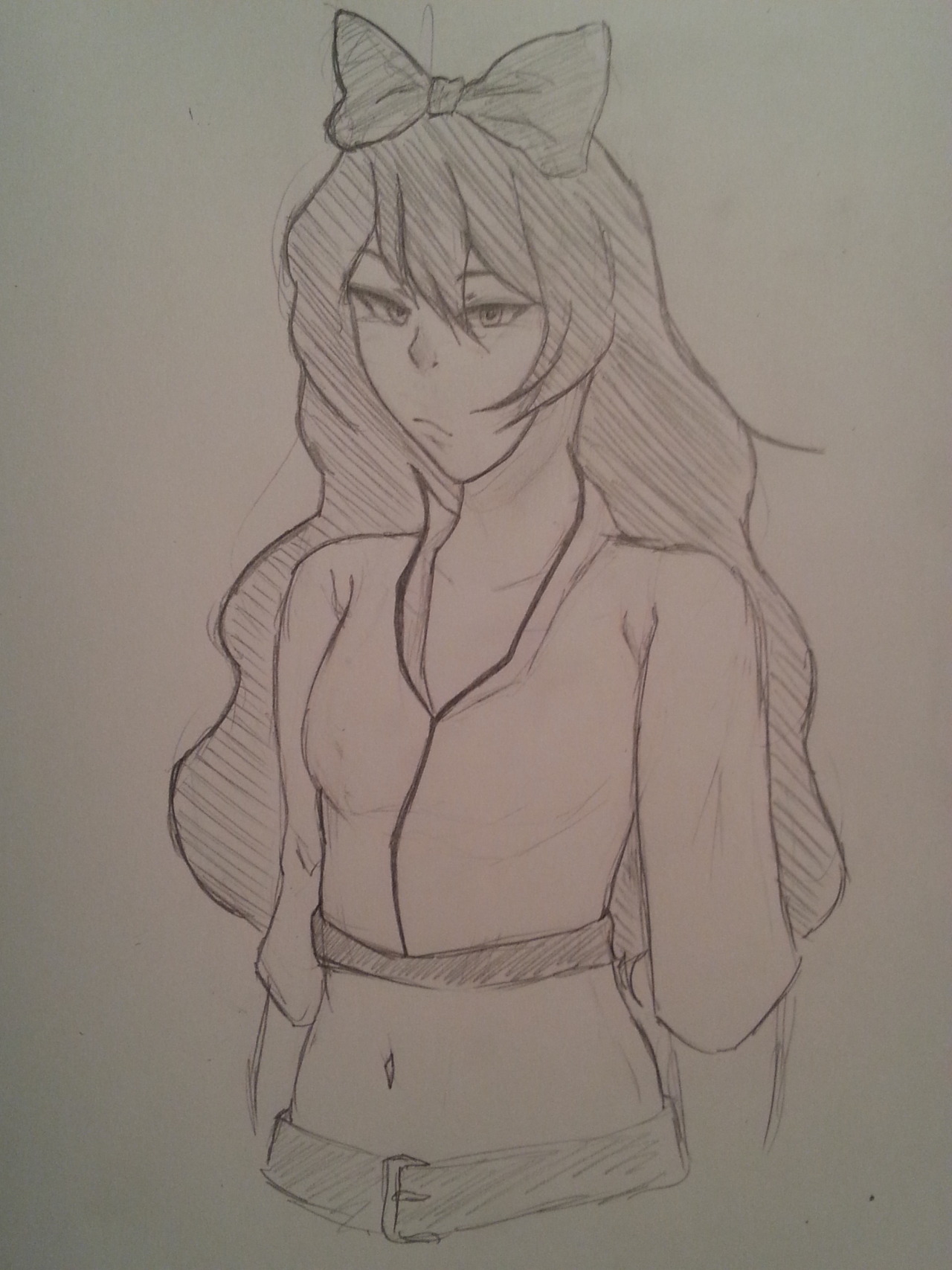 solarpiggeh:    RWBY art challenge DAY 17 - Favorite Alternate Outfit : Intruder