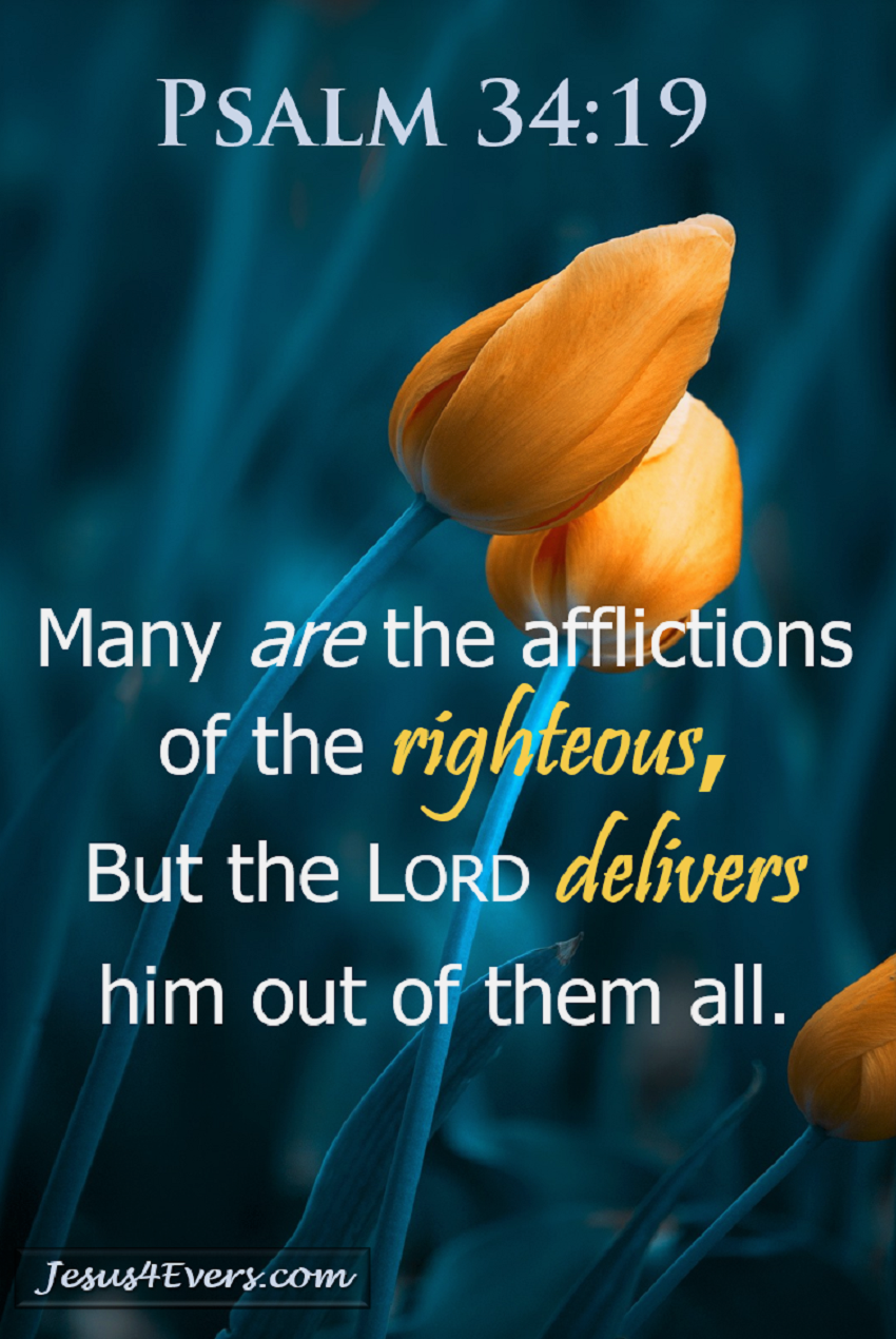 The Living... — Psalm 34:19 (NKJV) - Many are the afflictions of...