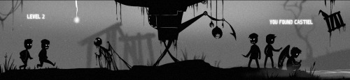 all-things-canon:The last game I played was Limbo, so I decided to do a crossover with it for the SP