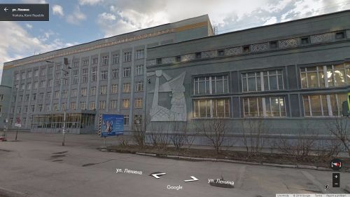 streetview-snapshots: Art college and cultural centre, ul. Lenina, Vorkuta