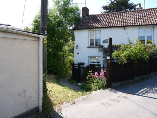 House next to public footpath, Knowle, North Devon