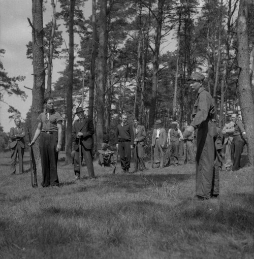 Swedish Home Guard in Lund (1941).