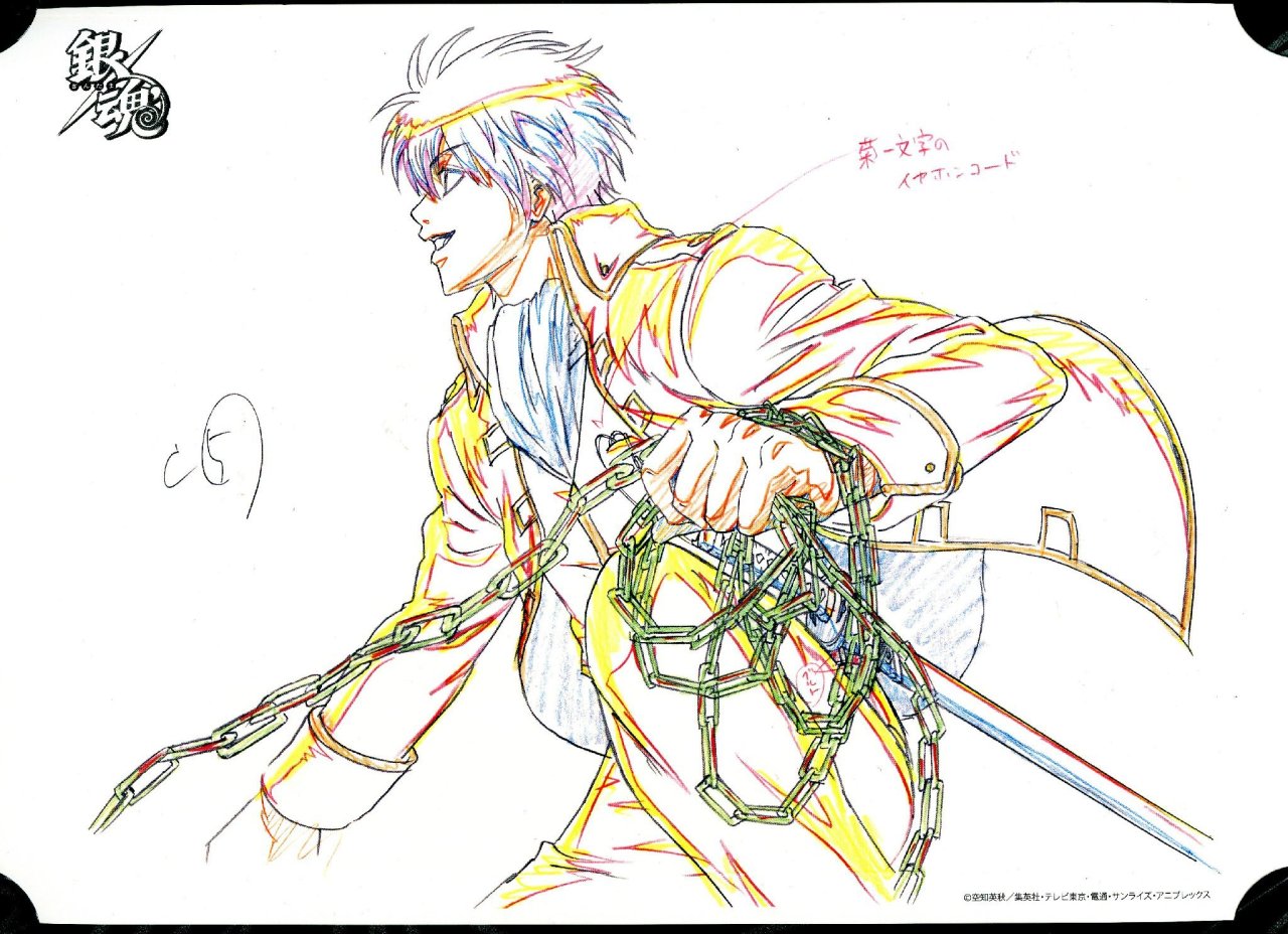 calciumandmilk:  Gintama Anime Original Art - Good people gang