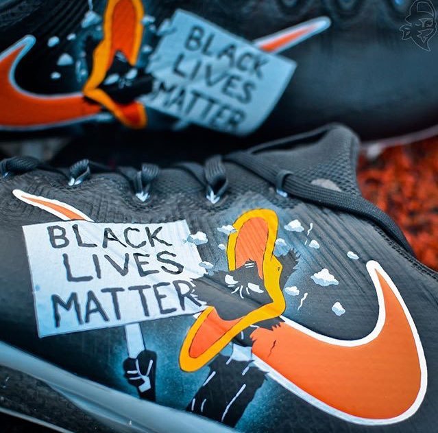 destinyrush: NFL players take a stand against racism and police brutality with custom
