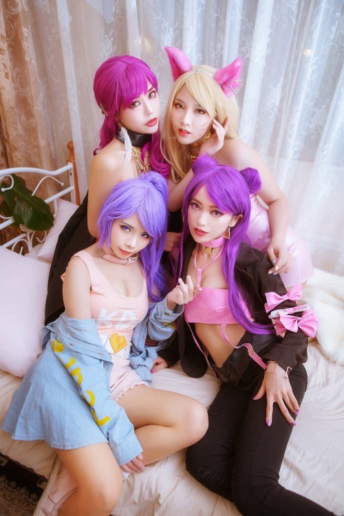 Ahri - 咪妃JuliaAkali - 雨童RainEvelynn - 煙HedY CosplayerKai’sa - 關於楊哲 Arger