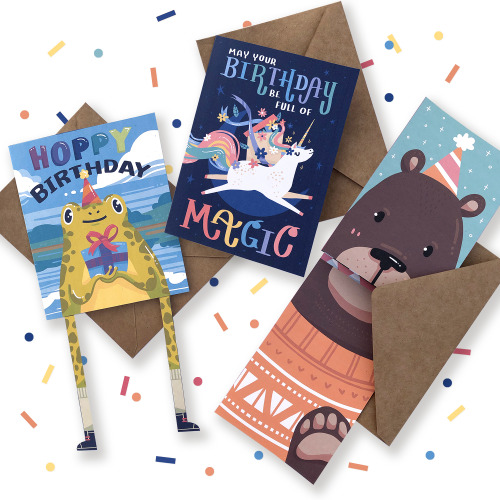 Need to wish someone a Hoppy Birthday? I’ve made three cards for @hp that you can download and print