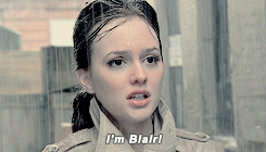 chuckandblairdaily: Random Blair Waldorf moments in season 1. 