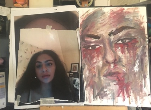 lightersandcurls:sonoanthony:puicci:unfinished portrait x :)My goodness.Wow! This is amazing!!!!