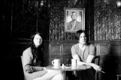 highvolumetal:  Meg & Jack White , Coffee