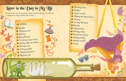 runningracingdancingchasing:Tangled book illustrations by Mara Damiani