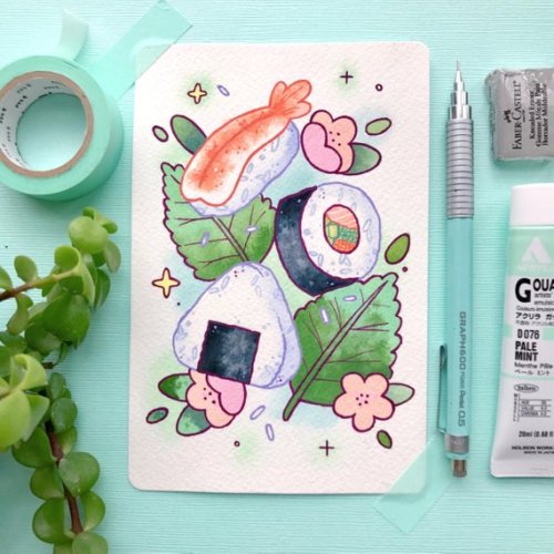 Kawaii Tattoo Flash Inspired Art Prints By missmichellecoffee 