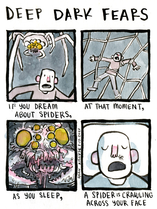 deep-dark-fears:Along came a spider. A fear submitted by Alice to Deep Dark Fears - thanks!Looking f