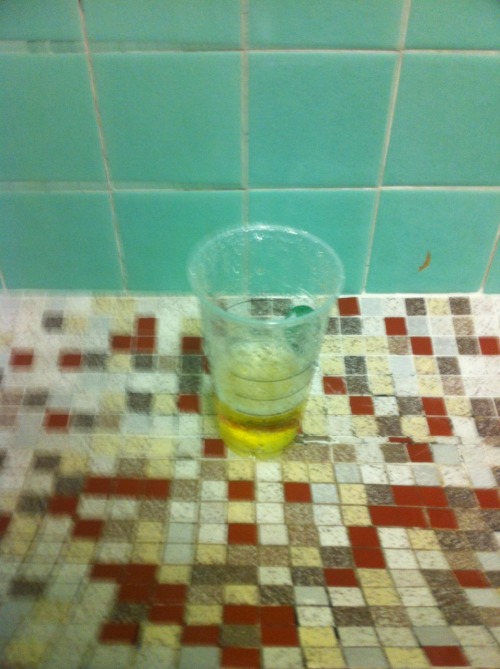Thirst quenching on a hot day