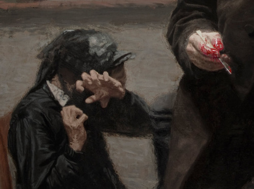 achasma:Detail from The Gross Clinic by Thomas Eakins.