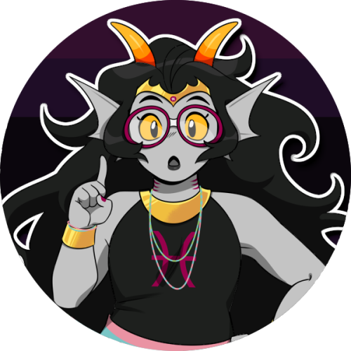 eldrifigender feferi and amarecattic nepeta icons for anon!image id: six circular icons. each icon i