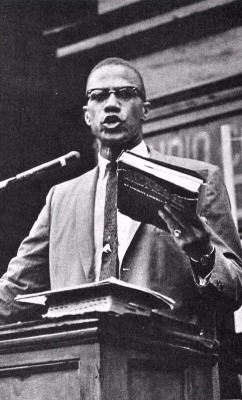 sublimeabstraction:  &ldquo;A man who tosses worms in the river isn’t necessarily a friend of the fish.&rdquo; - Malcolm X  Happy Birthday to one of my greatest inspirations. He would have been 89 today.