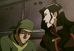 fanbending-blog:  Thanks Asami. You got a good head on your shoulders. 