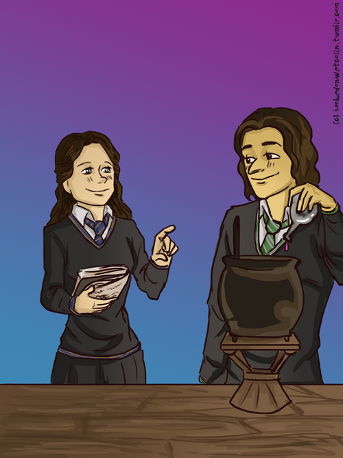 hookedonwetcolin:  ofwarlocksandgayness: Once Upon a OUAT x HP crossover  The OUAT