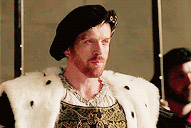 anneboleyns:Damian Lewis as Henry VIII in Part I of Wolf Hall