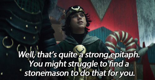 Incorrect Loki Quotes [9/?]