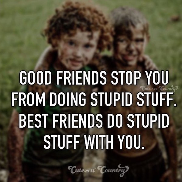 cutencountry:  What’s on the agenda? 😂 #bestfriends #stupid #hilarious #bae