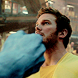 Peter Quill / Star Lord → Guardians of the Galaxy↳  I look around at us and you know what I see? Losers… I mean like, folks who have lost stuff. And we have, man, we have, all of us. Homes, and our families, normal lives. And you think life takes