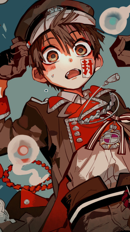 Jibaku Shounen Hanako-kun lockscreen like or reblog if you save/use © on twitter @ver