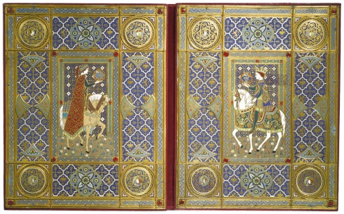 theladyintweed: Book Bindings by Caldwell Late 19th- Early 20th Century Gilt Metal, Champelév