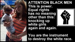 girlymonsta:  worshippingblackgods:  Know your place.  Yay for equal rights! 