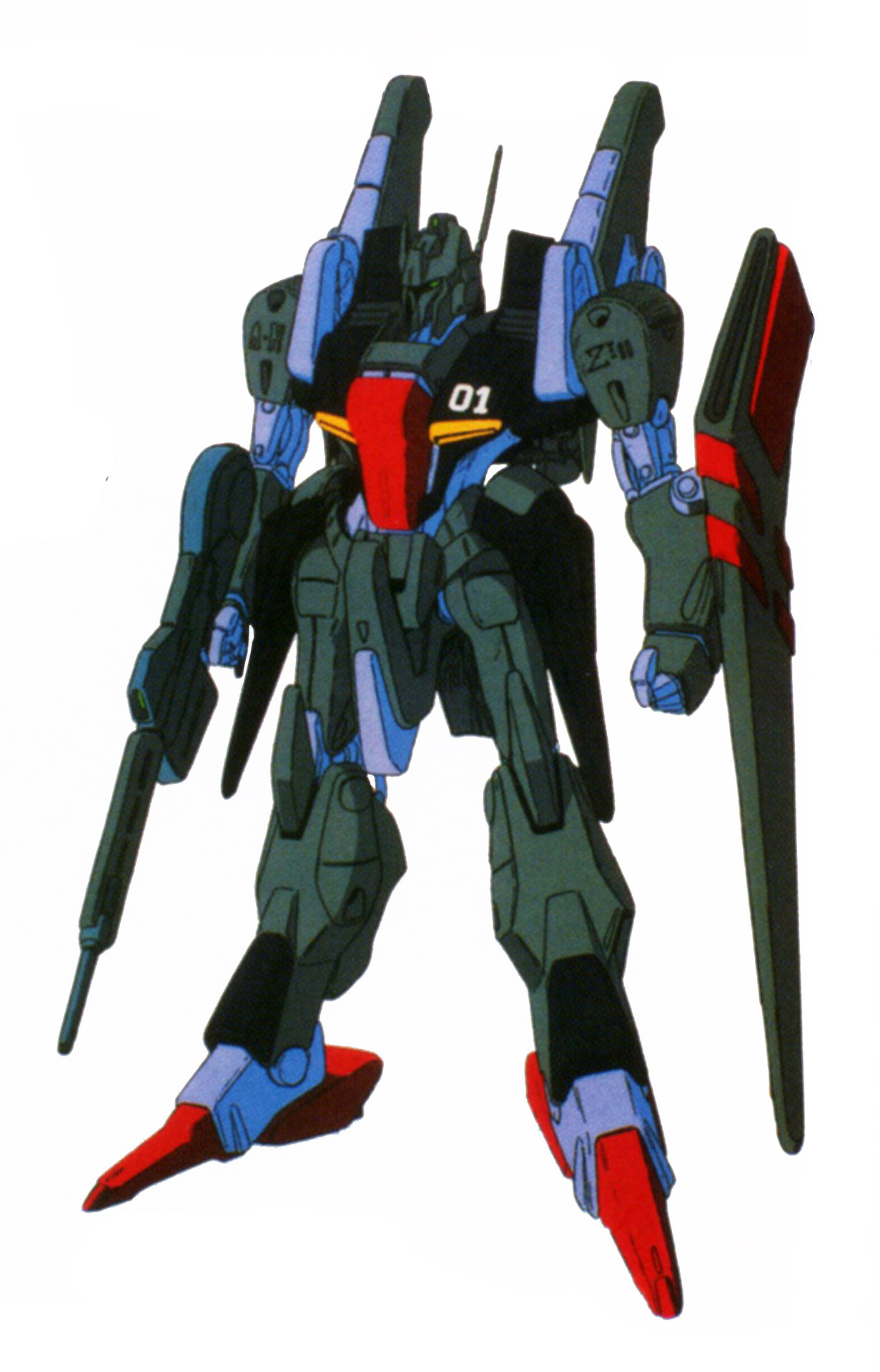the-three-seconds-warning:  MSZ-006-X Prototype Ζ Gundam  A series of three mobile