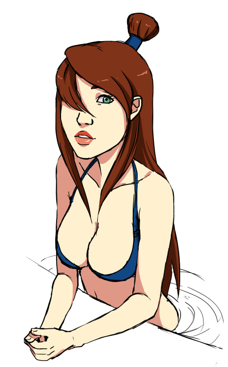 i should be doing property law coursework, but instead*presents you with half naked mei*