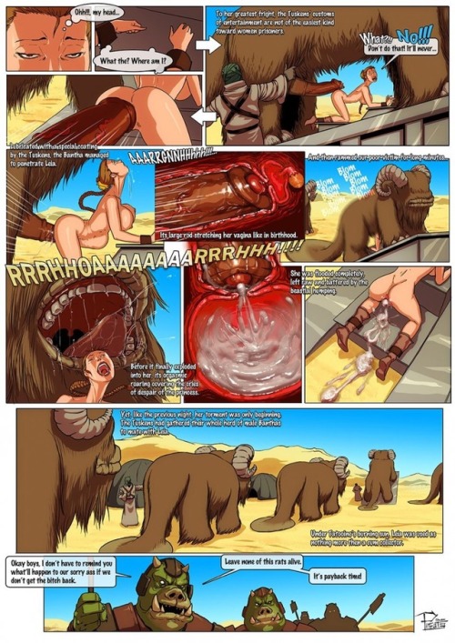 comicpornfun:  Slut Leia # 1