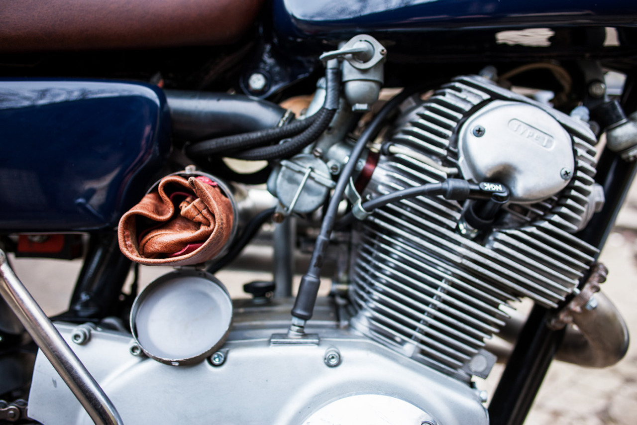 motoblogcl:  Ross’s CL350