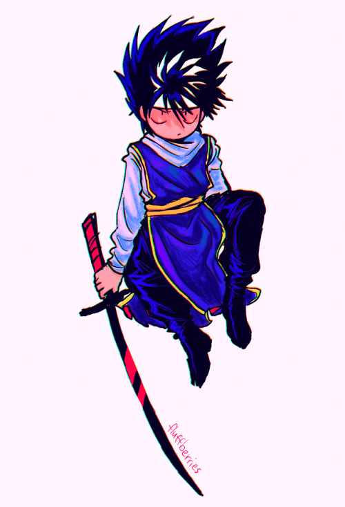 fluffberries: sitting hiei doodles…..