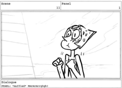 airbenderedacted:  the-fluff-of-life:  artemispanthar:  Some of my favorite dialogue from the storyboards  I just scrolled past this really fast and for a brief moment I thought they actually storyboarded Pearl literally exploding out of pure frustration.