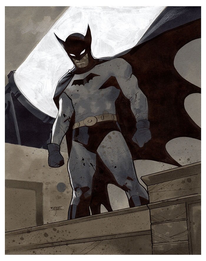 Comics and Other Cool Stuff — Golden Age Batman by Mahmud Asrar.