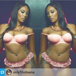 aadimes:  #AAD @only1hotsana 💋 ・・・ Another classic by @kemwestphoto #HotSana 🎯🔥