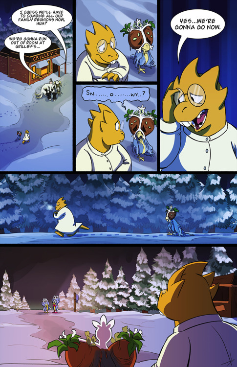 lynxgriffin:After all the sadness and awful of the previous two comics, I figured that poor Alphys d