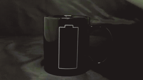 Battery Heat Sensitive Mug
